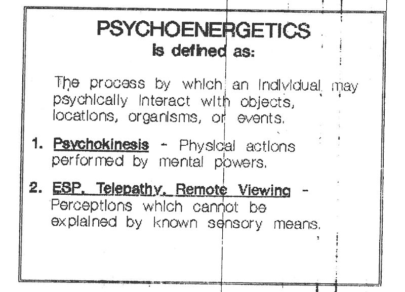 extrasensory perception examples