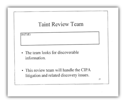 Taint Review Team 2